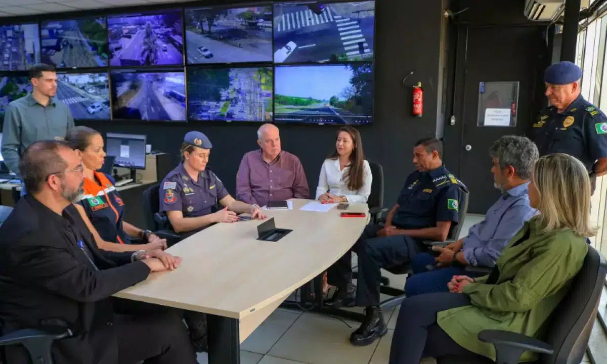 Participantes da coletiva